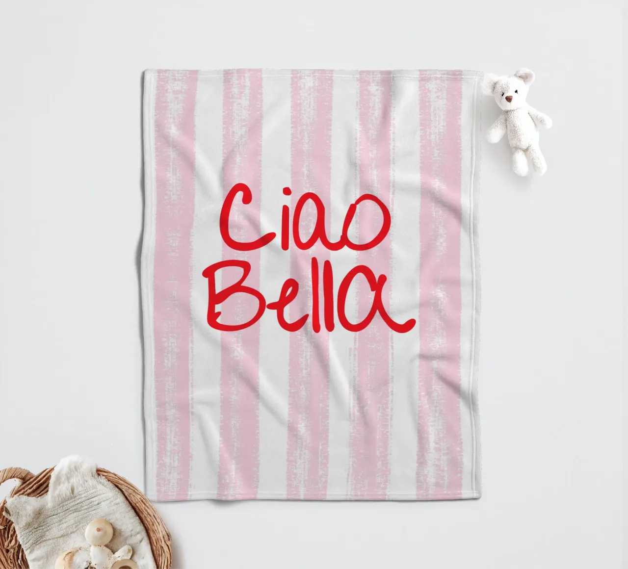Ciao Bella Design coperta in pile da dericktype
