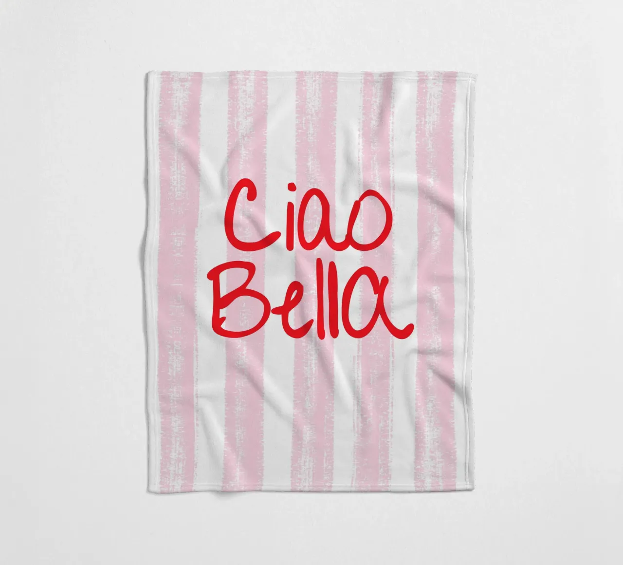 Ciao Bella Design coperta in pile da dericktype