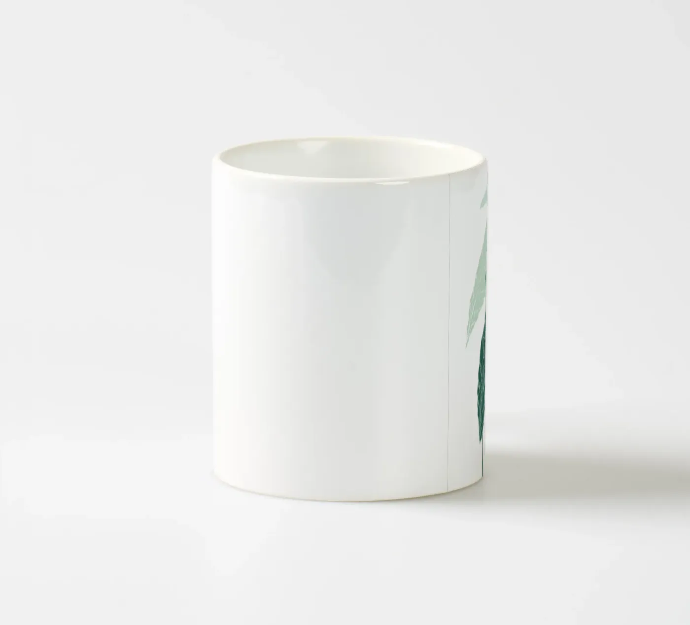 branch leaf gradient ceramic mug by juli
