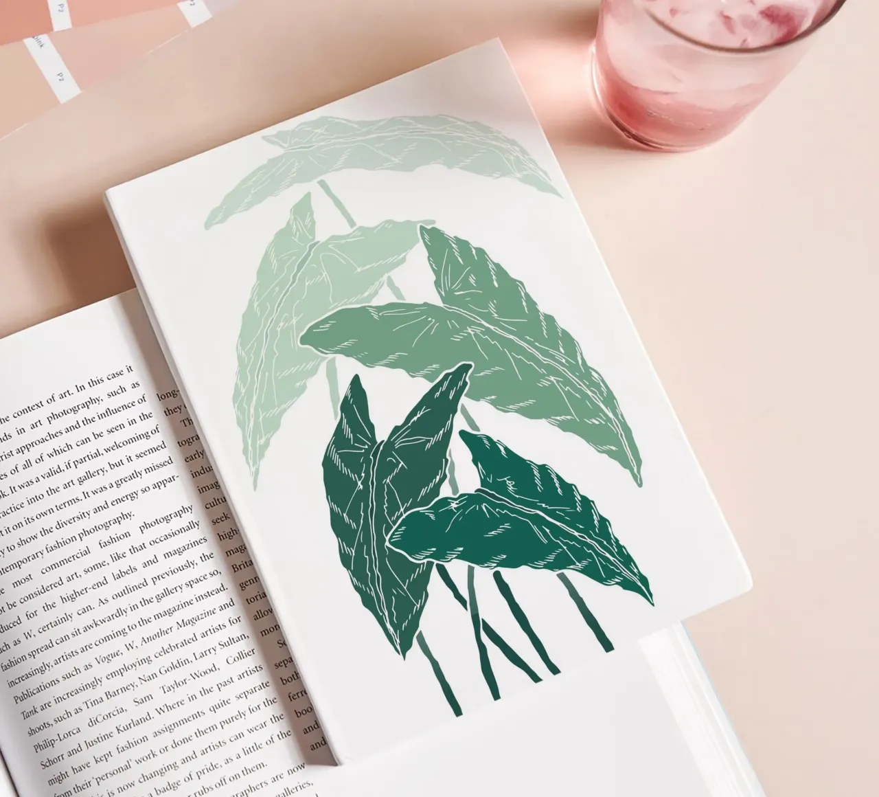 branch leaf gradient diario da juli
