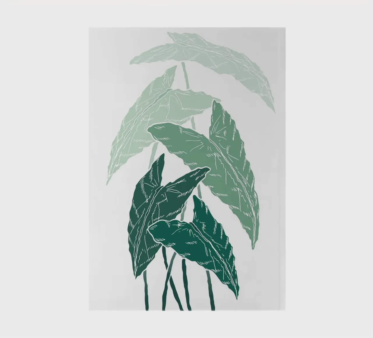 branch leaf gradient diario da juli