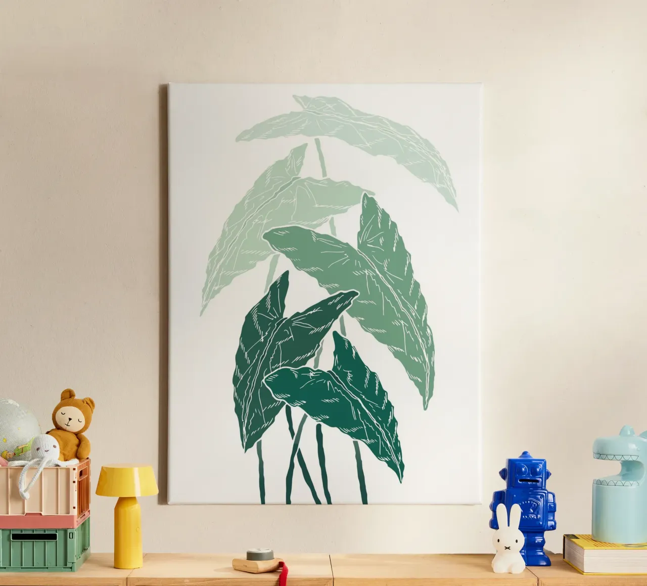 branch leaf gradient tela da juli