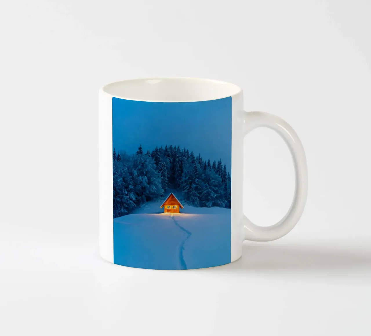 house way in snow hill tazza in ceramica da marty