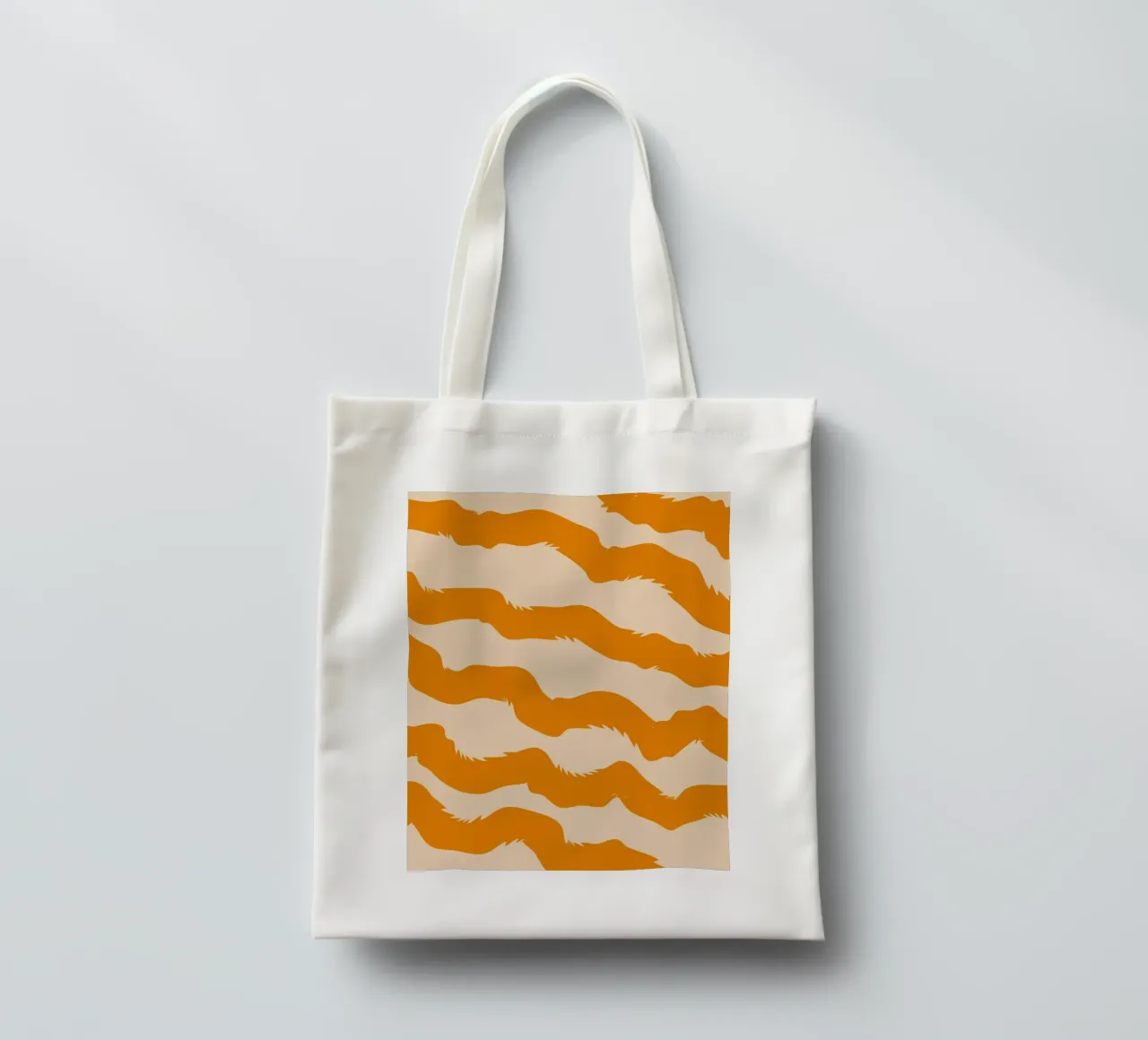 curve line orange borsa in juta da marty