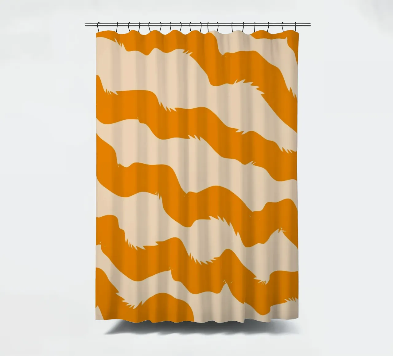 curve line orange tenda da doccia da marty