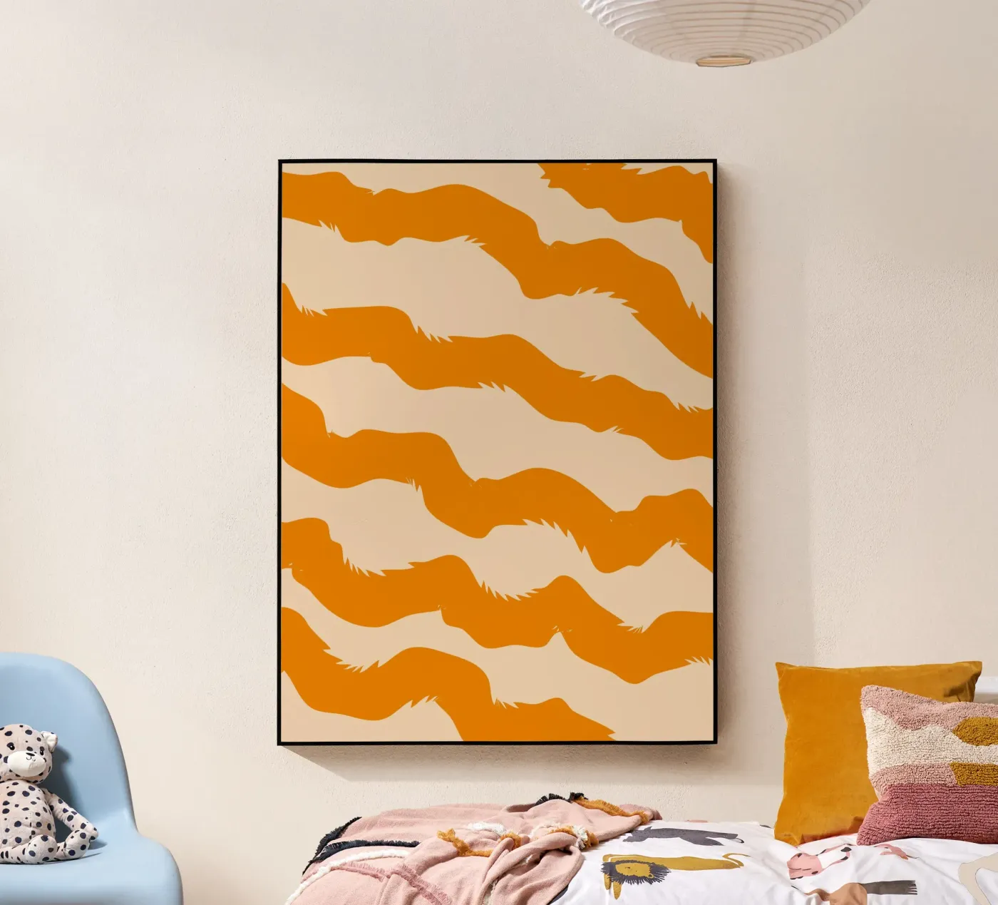 curve line orange plexiglass da marty