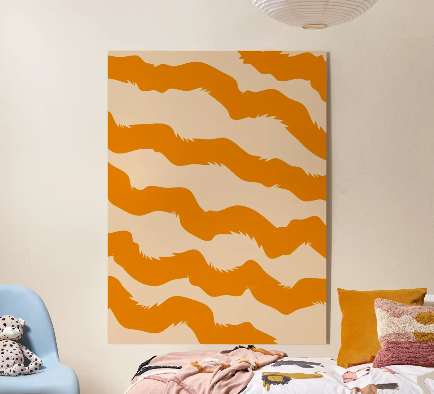 curve line orange plexiglass da marty