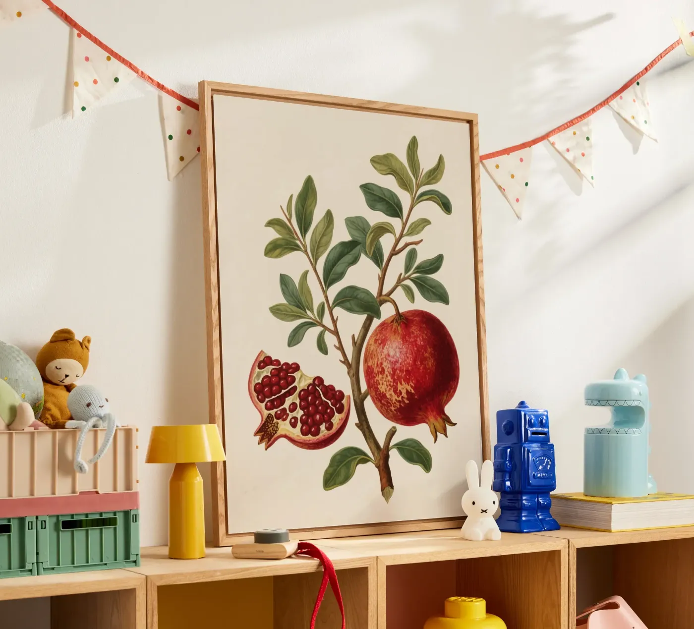 Pomegranate acrylic glass by knowledge