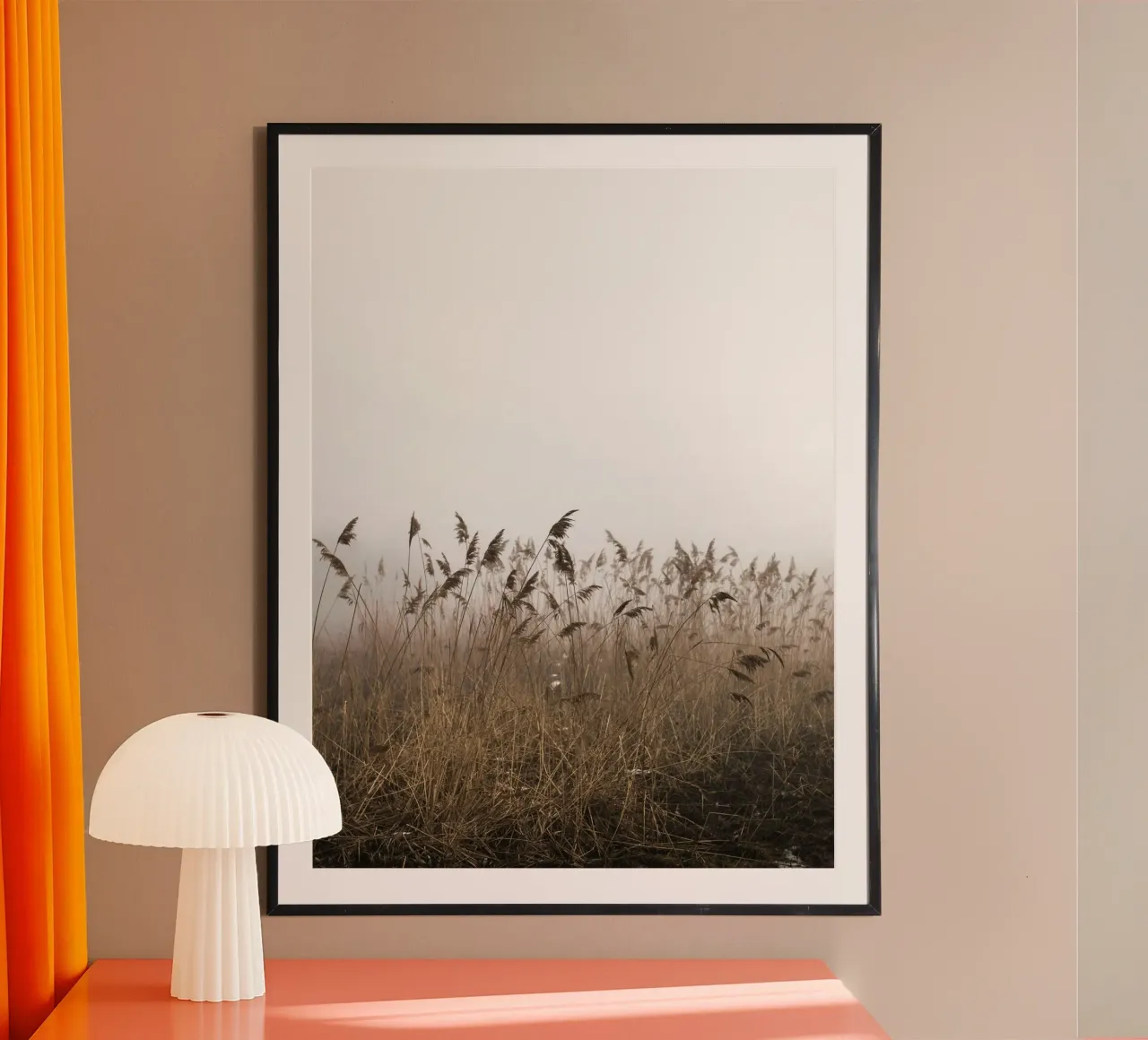 tall grass in cloud carta hahnemühle da marty
