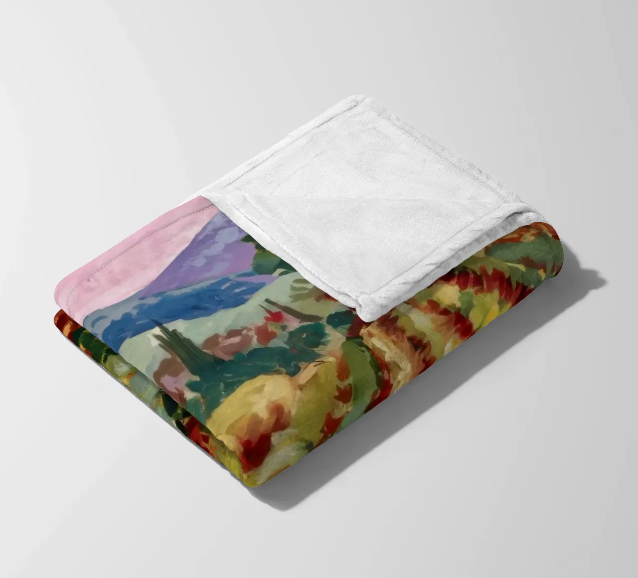 Verdeggianti filari di vigneti coperta in pile da Angkasa Mist