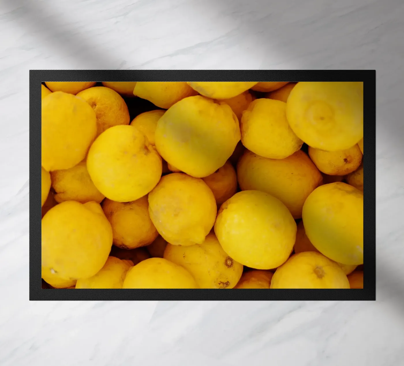 Lemons from Greece doormat by fotokunst