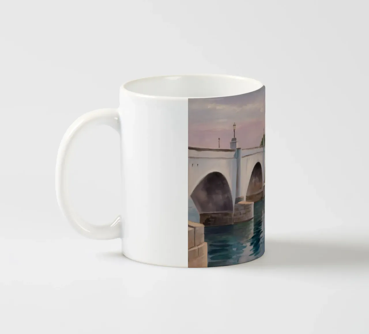 Antico acquedotto in pietra tazza in ceramica da Angkasa Mist