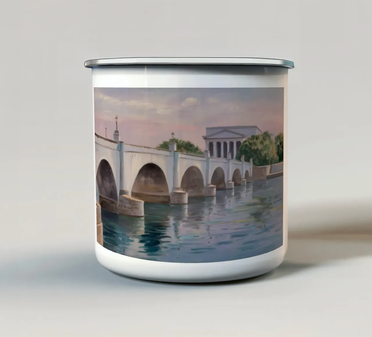 Antico acquedotto in pietra tazza in smalto da Angkasa Mist
