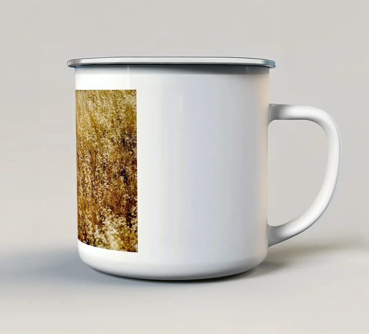 griechischees Wiesenfeld tazza in smalto da Simon Koy
