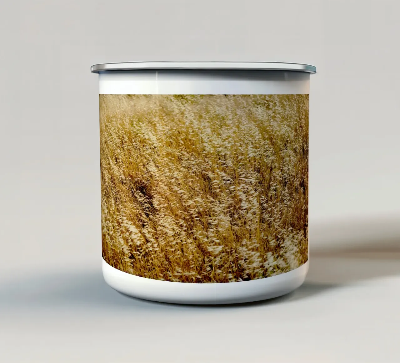 griechischees Wiesenfeld tazza in smalto da Simon Koy