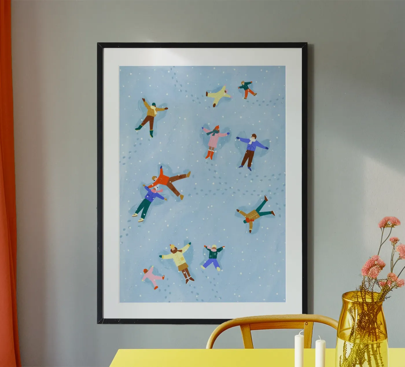 Snow Angels poster da Bea Mueller
