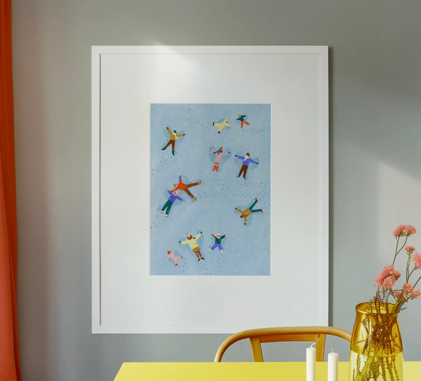 Snow Angels poster da Bea Mueller