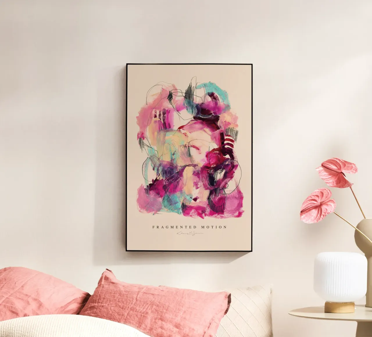 Fragmented Motion plexiglass da Klaus with K