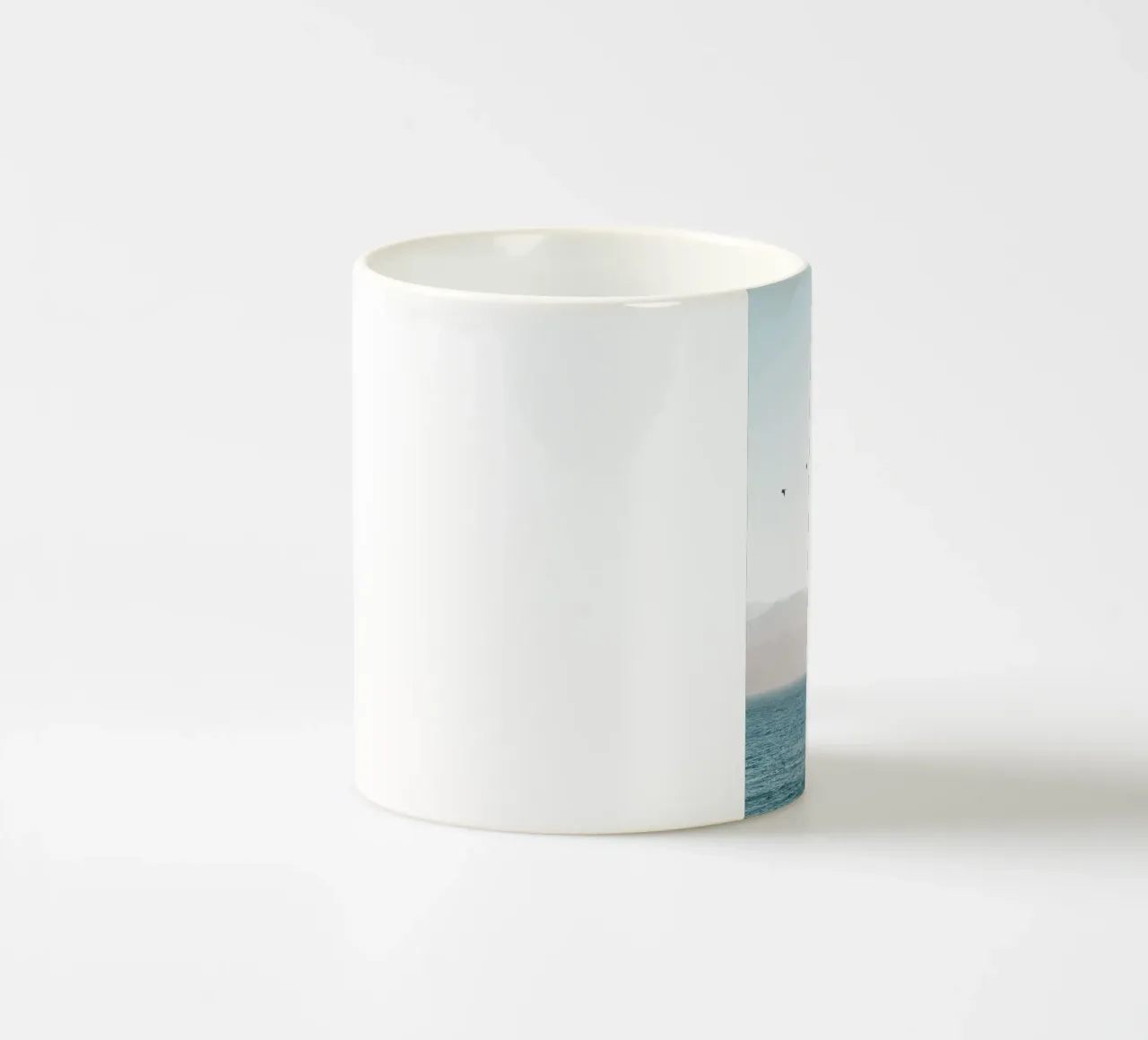 bird line on sky tazza in ceramica da juli