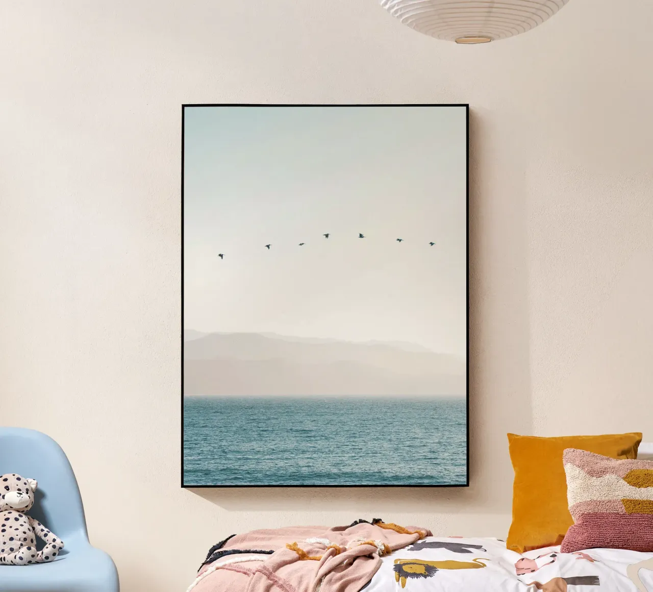 bird line on sky plexiglass da juli