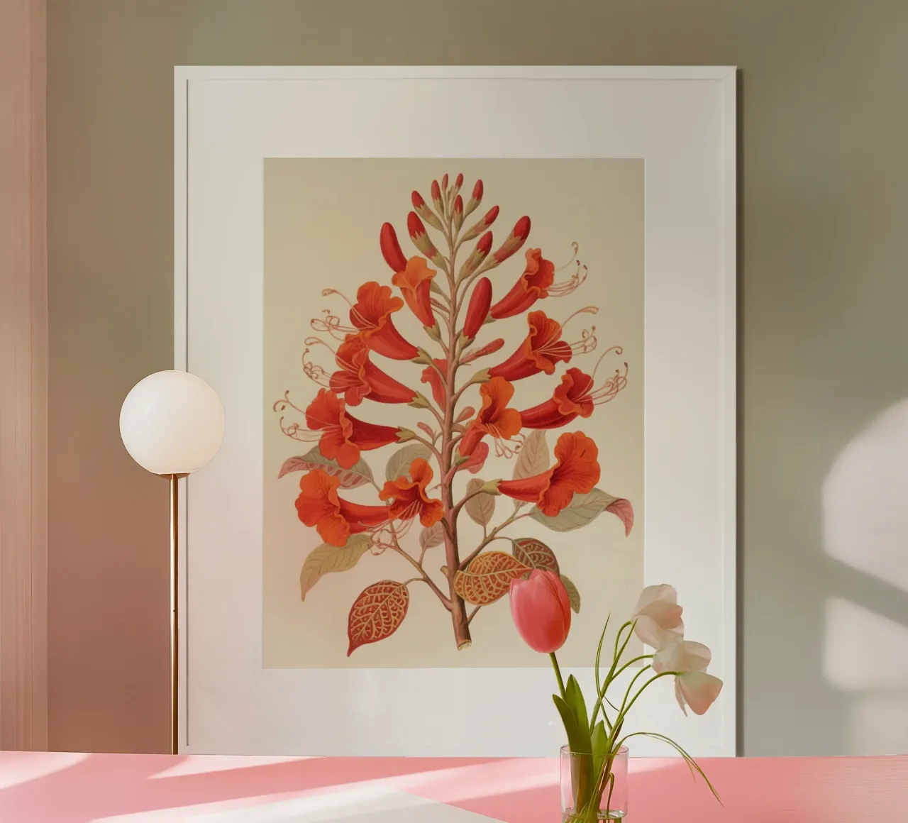 Flamboyant poster by knowledge