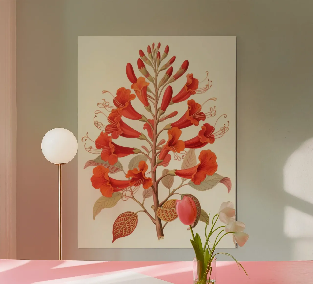 Flamboyant poster by knowledge