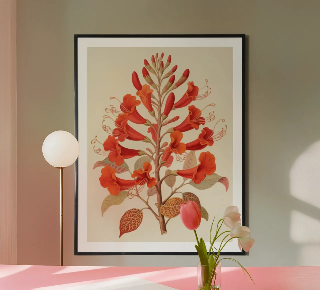 Flamboyant poster by knowledge