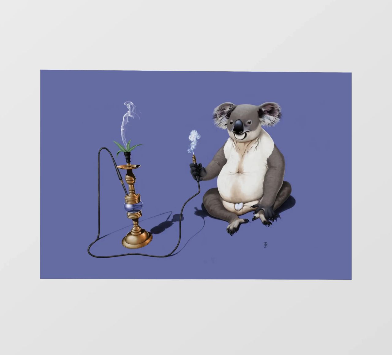 What a Drag! (Coloured) telo in pvc da Rob Art | Illustration