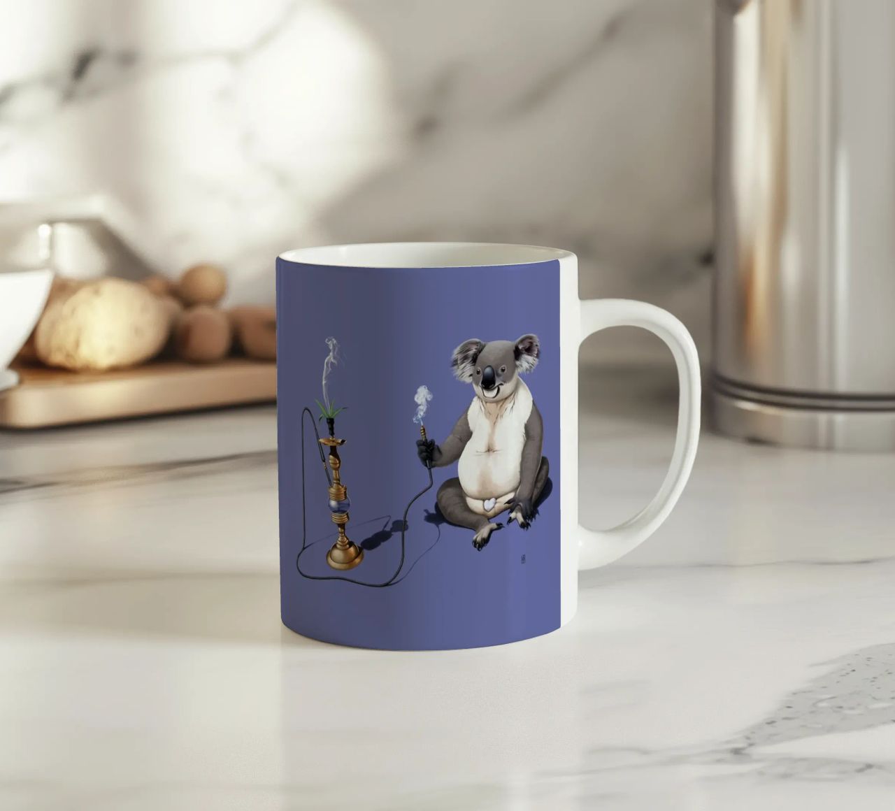 What a Drag! (Coloured) tazza in ceramica da Rob Art | Illustration