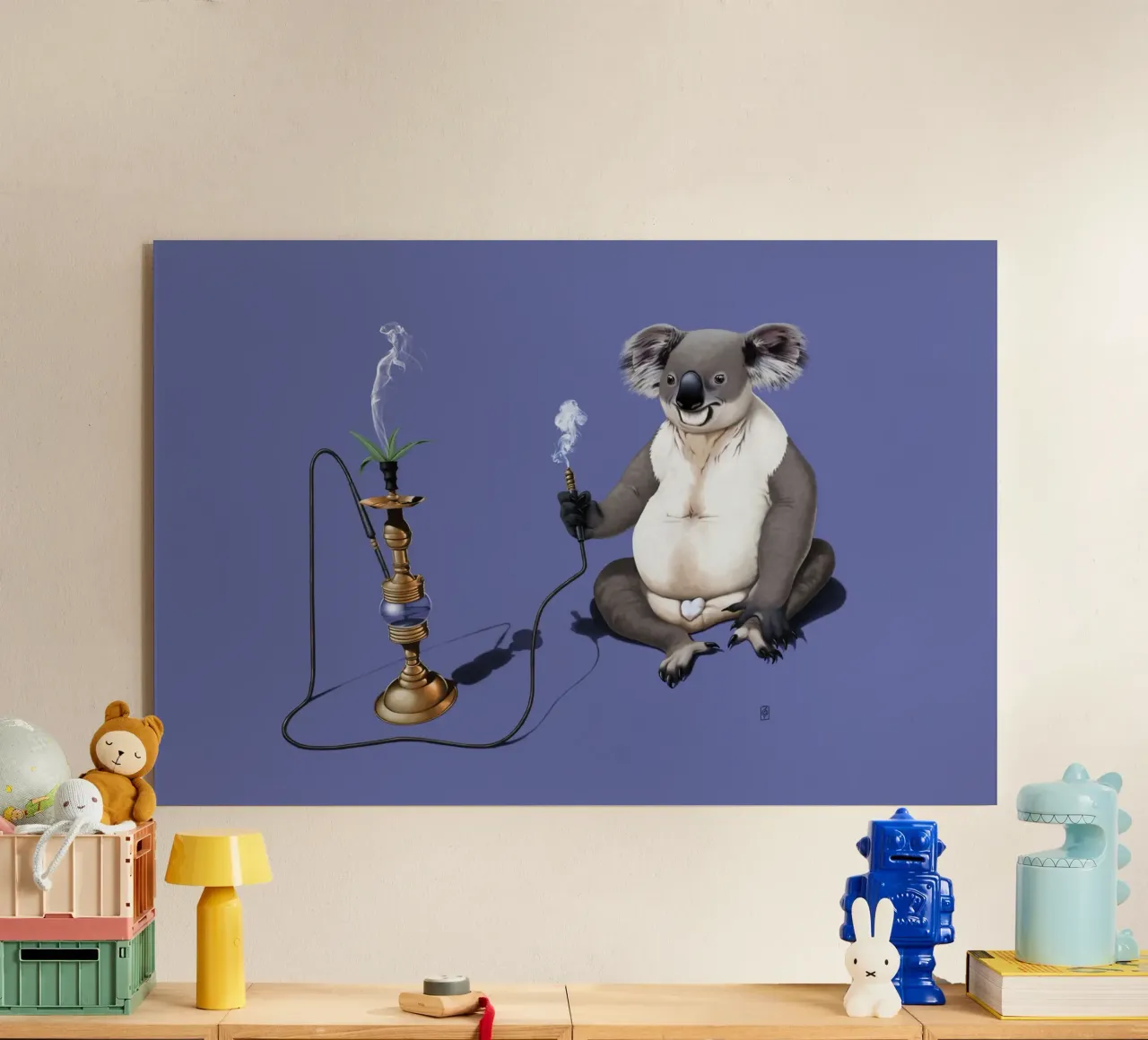 What a Drag! (Coloured) plexiglass da Rob Art | Illustration