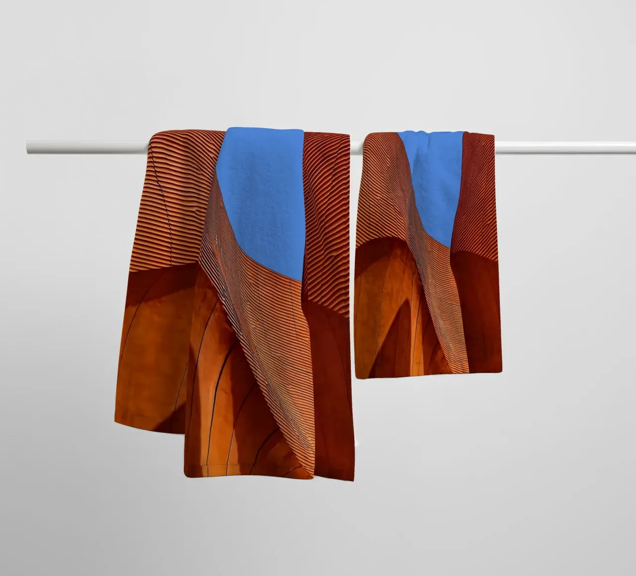 striped curve architect Handtuch von juli