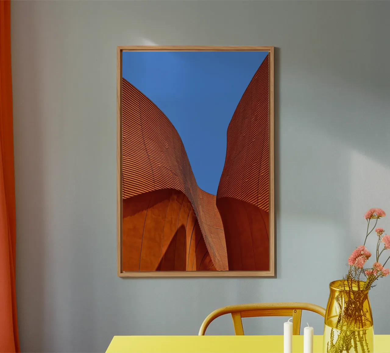 striped curve architect alluminio dibond da juli