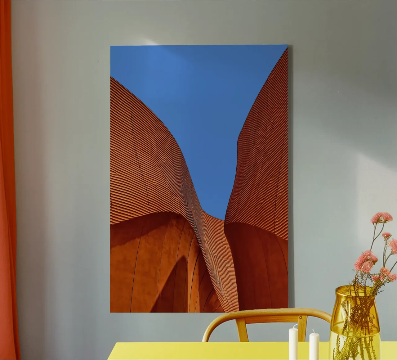 striped curve architect tela da juli