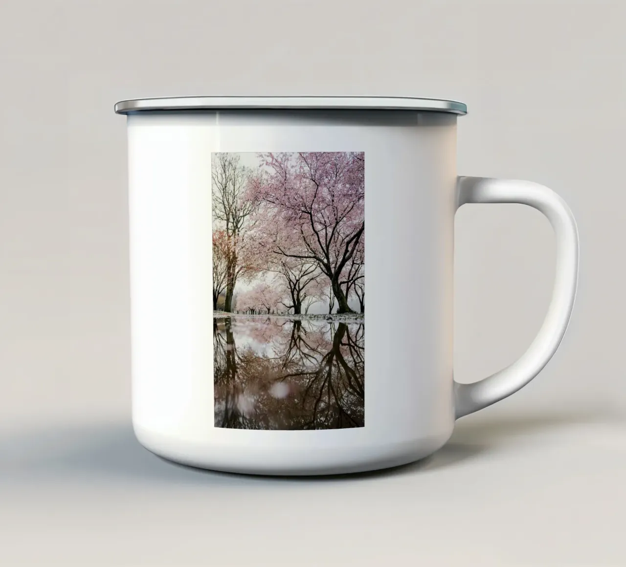 reflect blossom tazza in smalto da juli