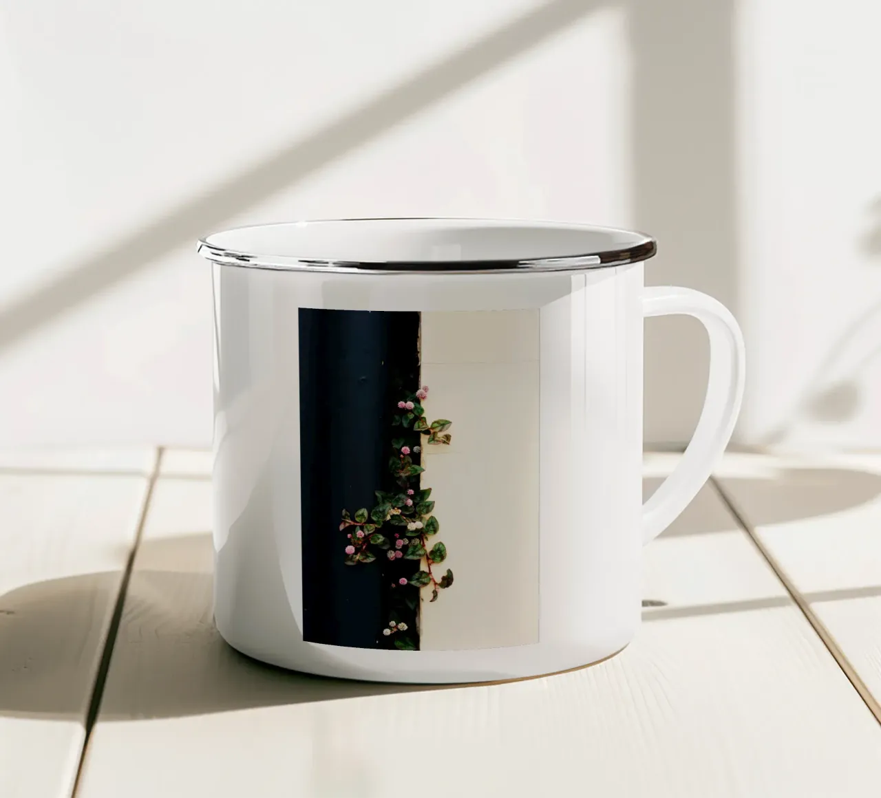 balance color branch tazza in smalto da juli