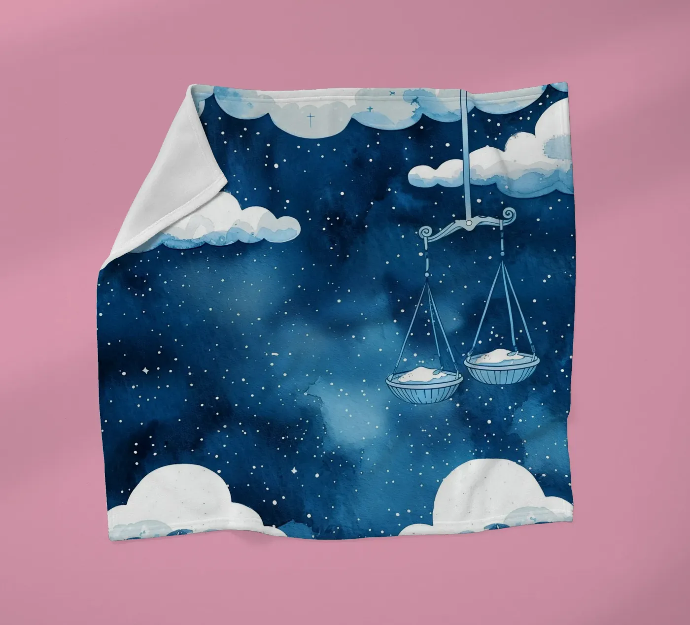 libra plaid polaire de SternchenStudio