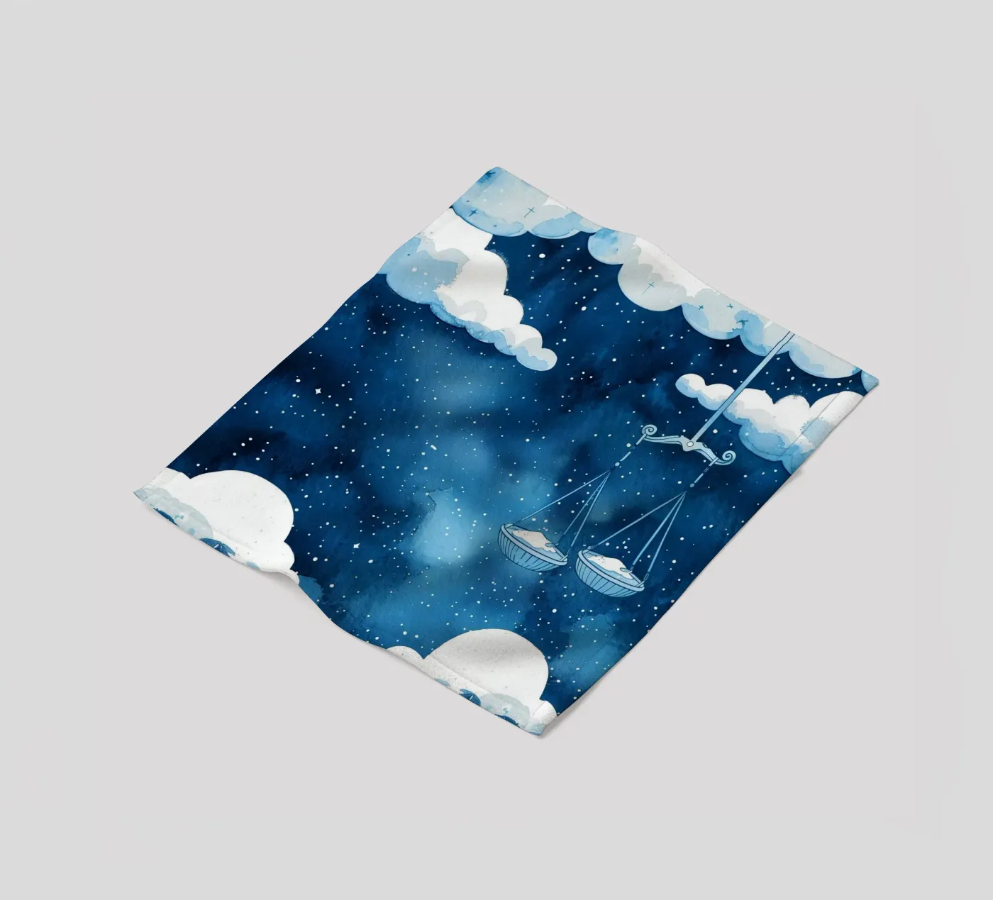 libra plaid polaire de SternchenStudio