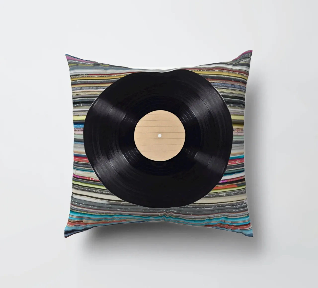 music disc in color shade cuscino da Creaton