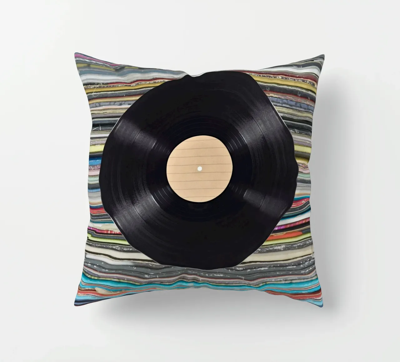 music disc in color shade cuscino da Creaton