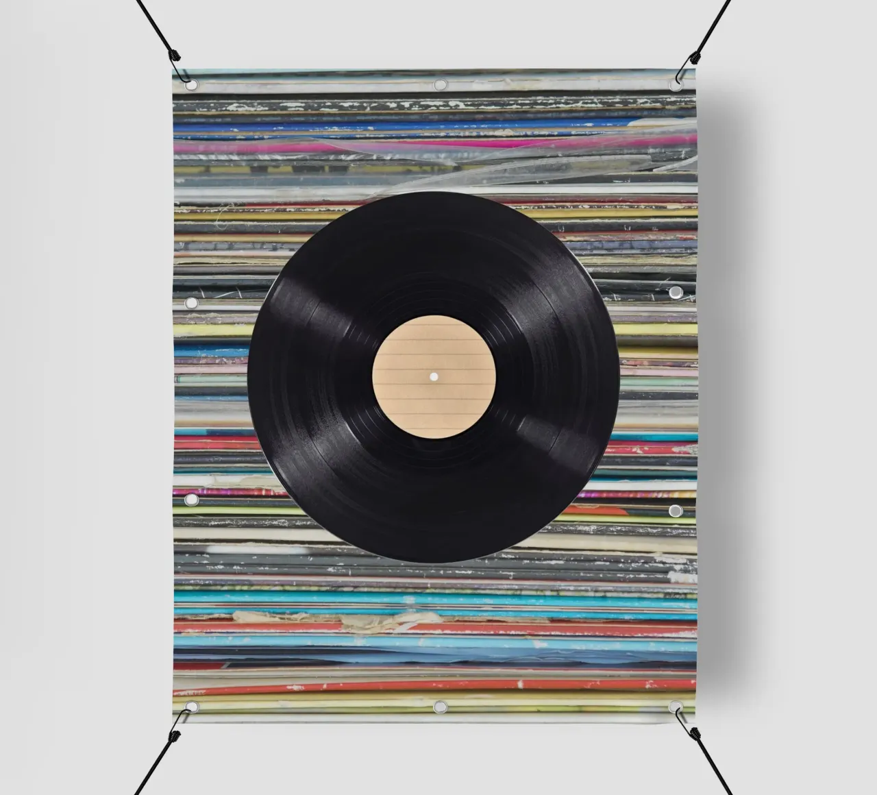 music disc in color shade telo in pvc da Creaton