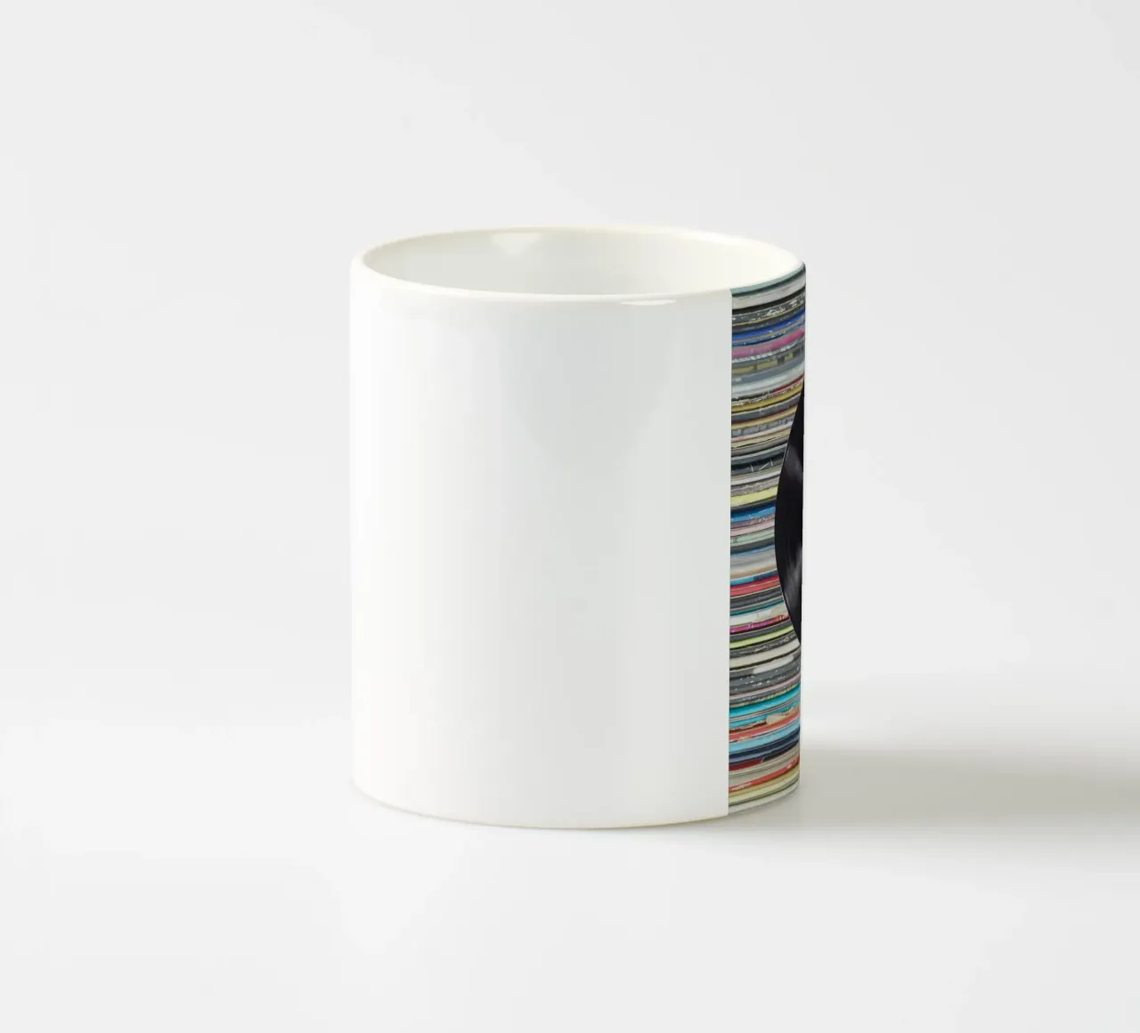 music disc in color shade tazza in ceramica da Creaton