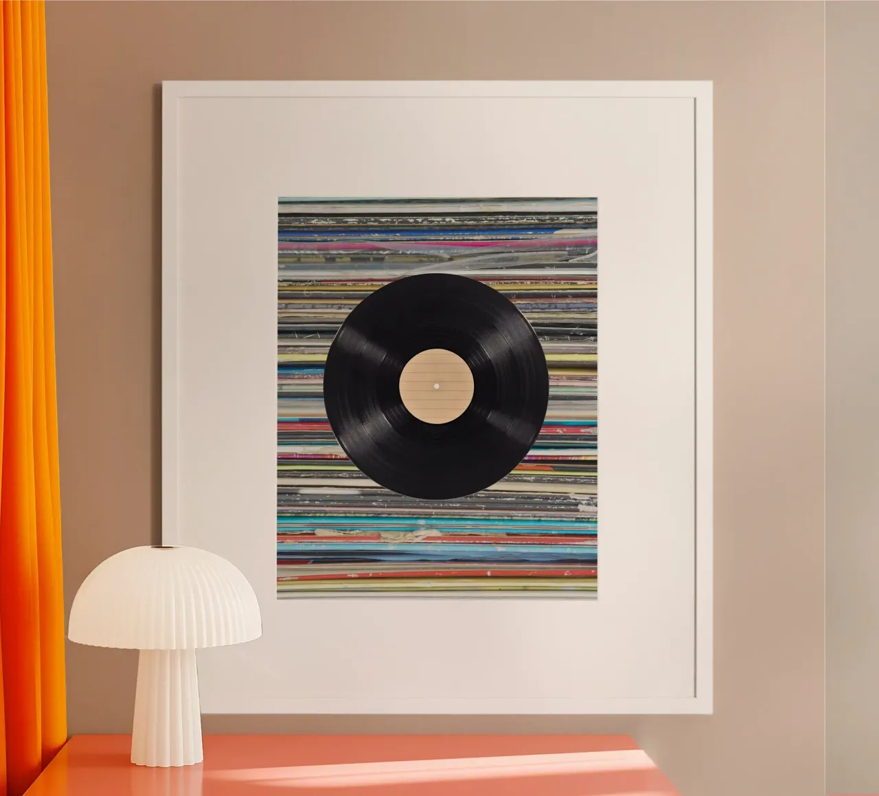 music disc in color shade carta hahnemühle da Creaton