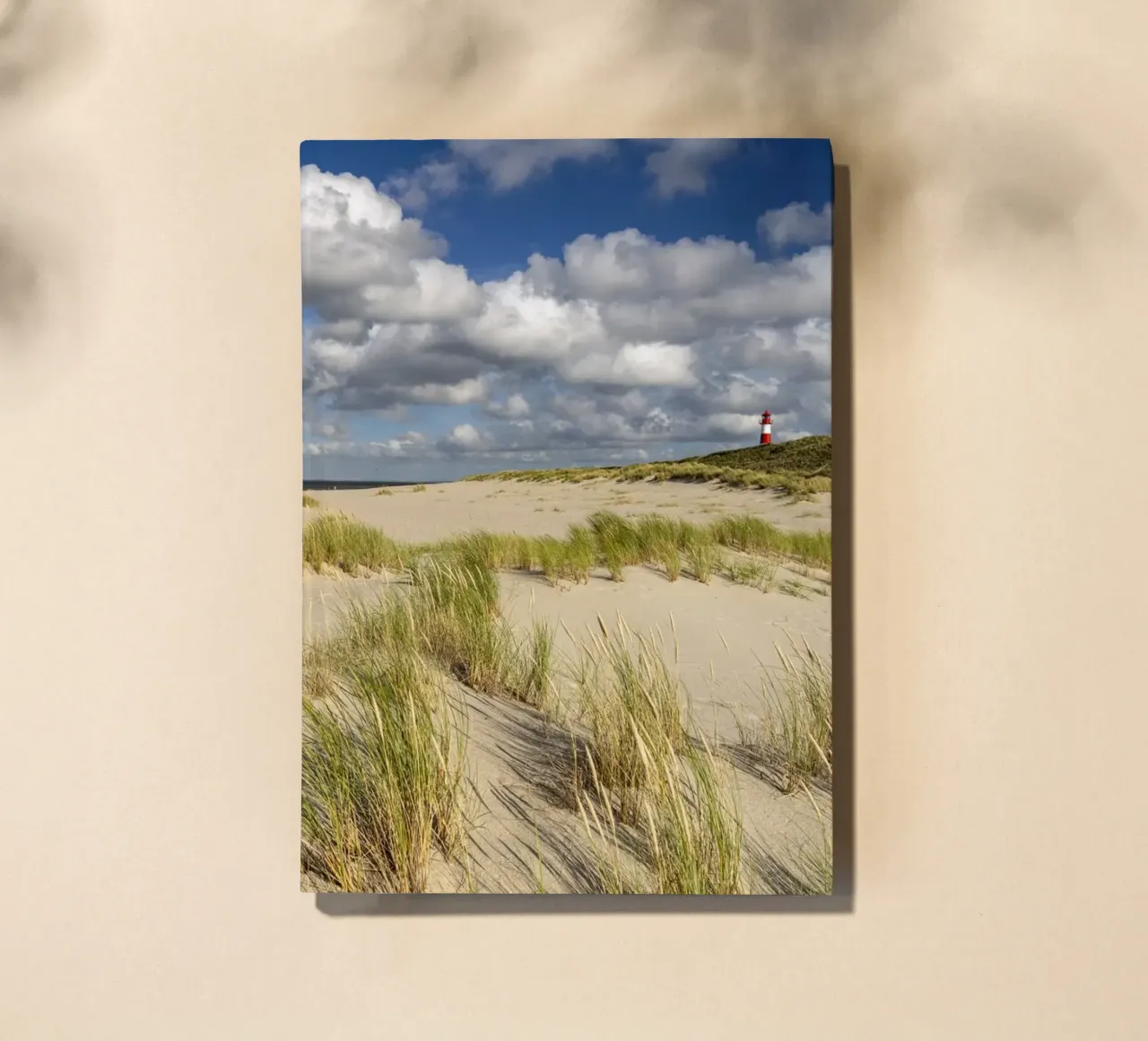 Strand und Leuchtturm List-Ost auf Sylt notebook by Reisefotografie - Bilder aus aller Welt