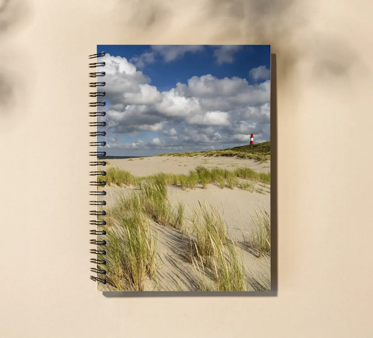 Strand und Leuchtturm List-Ost auf Sylt diario ad anelli da Reisefotografie - Bilder aus aller Welt