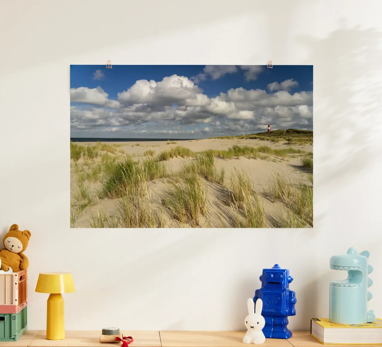 Strand und Leuchtturm List-Ost auf Sylt carta hahnemühle da Reisefotografie - Bilder aus aller Welt