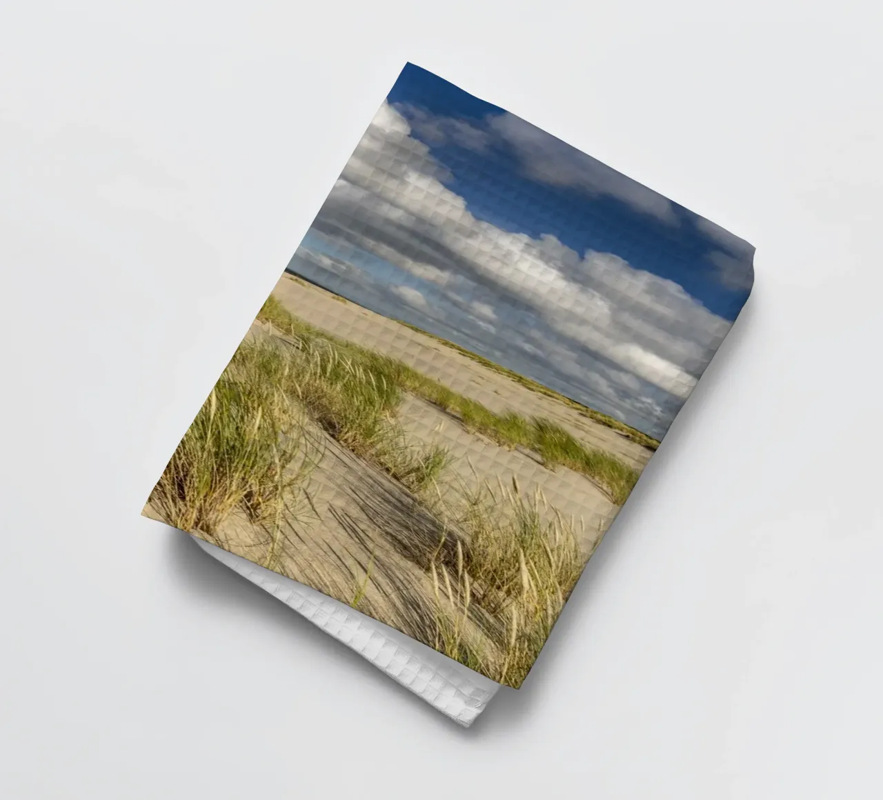Strand und Leuchtturm List-Ost auf Sylt canovaccio da cucina da Reisefotografie - Bilder aus aller Welt