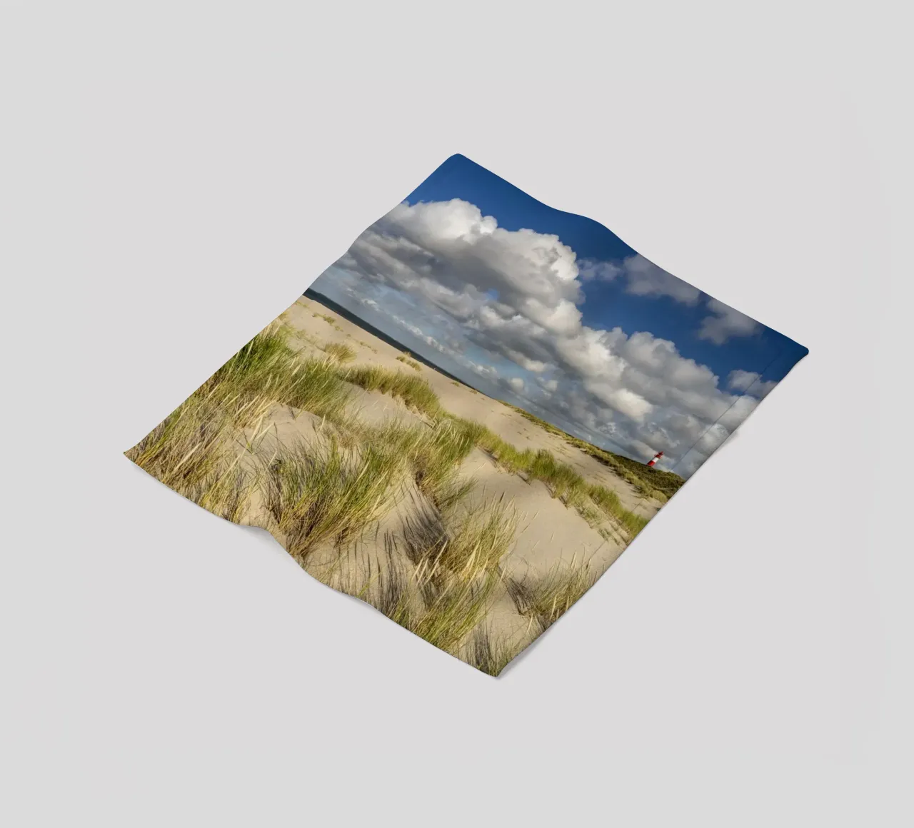 Strand und Leuchtturm List-Ost auf Sylt coperta in pile da Reisefotografie - Bilder aus aller Welt