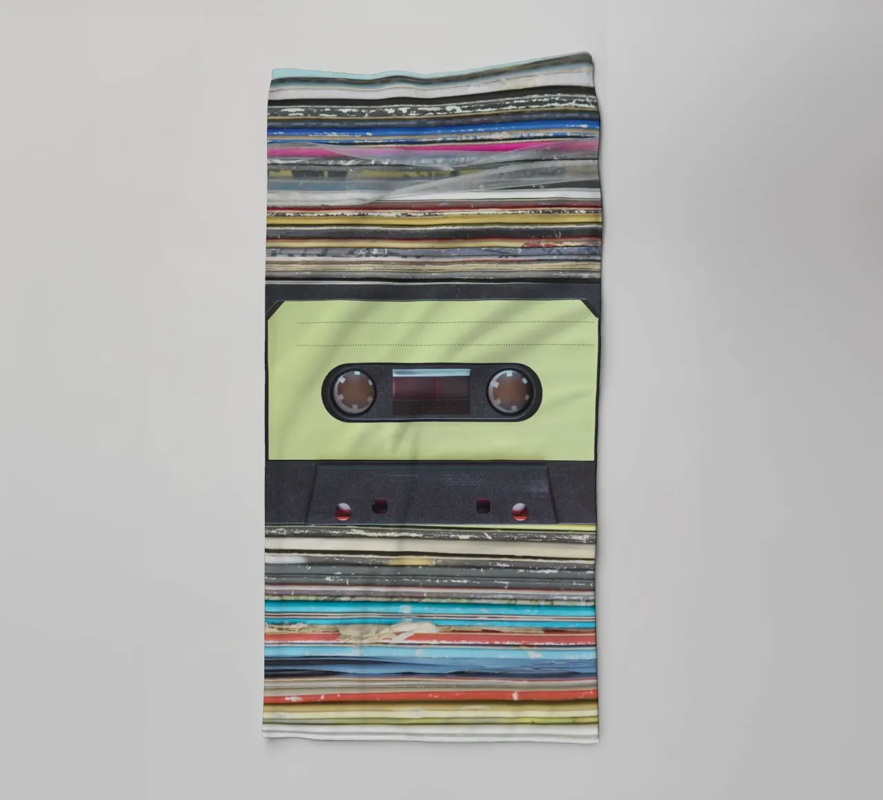 music tape in color shade asciugamano da bagno da Creaton