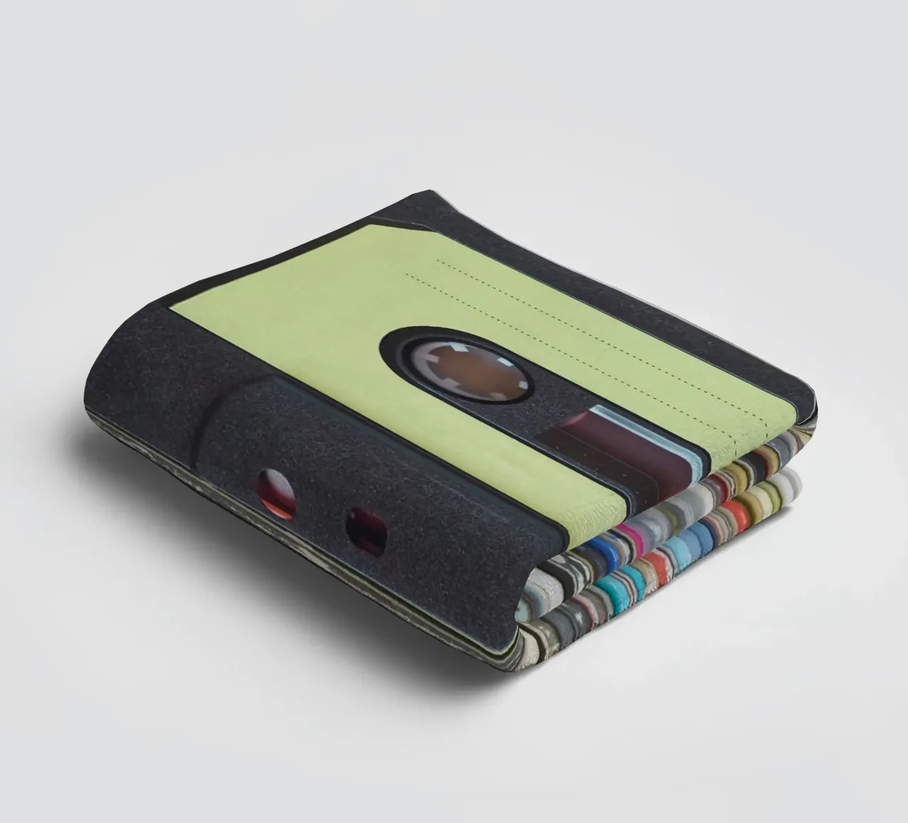 music tape in color shade asciugamano da bagno da Creaton
