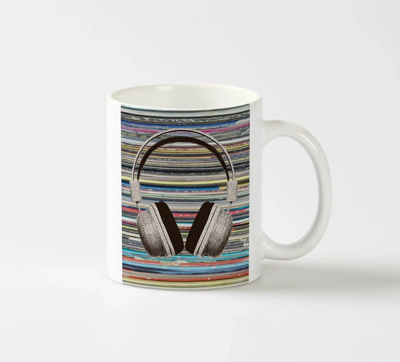 headphone in color gradient tazza in ceramica da Creaton
